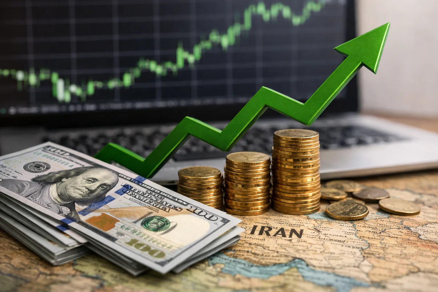 الدولار الأمريكي يحقق مكاسب بعد التصعيد الأمريكي الإسرائيلي في إيران
